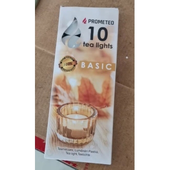 Svijeća čajna 10g/kom 10kom/pak TL10