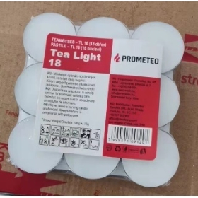 Svijeća čajna 10g/kom 18kom/pak TL18