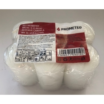 Svijeća plastična umetak 60mm 6kom WK60/6