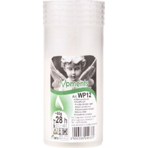 Svijeća plastična umetak 47x120mm otvoreni WP12
