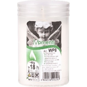 Svijeća plastična umetak 47x80mm otvoreni WP8