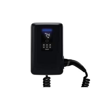 Punionica za EV vozila Home TK 1-fazna 32A, 7,4kW, 5m type 2 spiralni kabel+držač, BT+WiFi+ETH, integrirana zaštita, crna DK01AB32MP5S