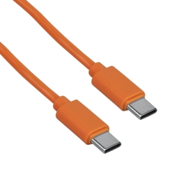 Kabel USB C - USB C 1m narančasti DPM EN1732