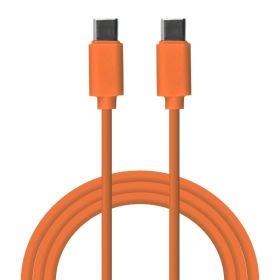 Kabel USB C - USB C 1m narančasti DPM EN1732