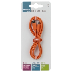 Kabel USB C - USB C 1m narančasti DPM ENI1732