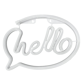 Neonski znak LED HELLO 30x21 cm NEO001