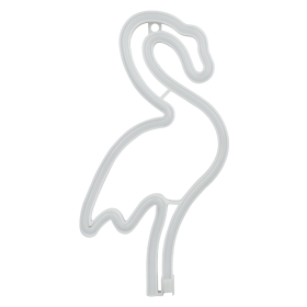 Neonski znak LED FLAMINGO 15x28,5 cm NEO002