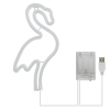 Neonski znak LED FLAMINGO 15x28,5 cm NEO002