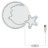 Neonski znak LED MJESEC 38x28,5 cm NEO014
