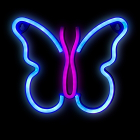 Neonski znak LED LEPTIR 22,5x19,5 cm NEO019