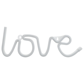 Neonski znak LED LOVE 34x12,5 cm NEO020