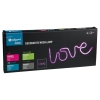 Neonski znak LED LOVE 34x12,5 cm NEO020