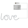 Neonski znak LED LOVE 34x12,5 cm NEO020