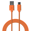 Kabel USB A - USB C 1m narančasti DPM EN1730