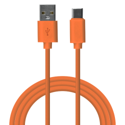 Kabel USB A - USB C 1m narančasti DPM EN1730
