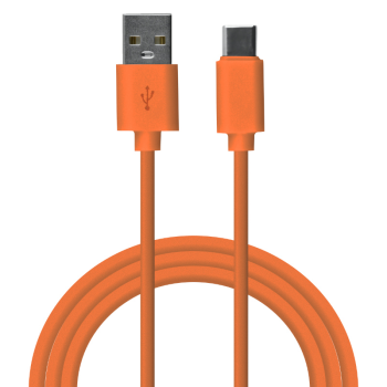 Kabel USB A - USB C 1m narančasti DPM EN1730
