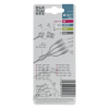 Kabel USB 6u1 1,5m bijeli DPM EN1744