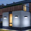 Zidna solarna svjetiljka 2W 3000-6000K 300lm IP65 kvadratna crna DPM GRD226S