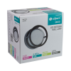 Zidna svjetiljka 12W 4000K 1200lm IP54 okrugla crna DPM GRD233 Zidna svjetiljka 12W 4000K 1200lm IP54 okrugla crna DPM GRD233