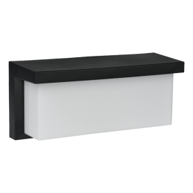 Zidna svjetiljka 18W 4000K 1800lm IP54 crna DPM GRD234