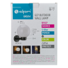Zidna svjetiljka E27 IP44 crna sa staklenom kuglom DPM GRD241