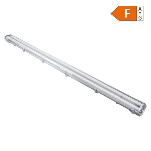 Vodotjesna svjetiljka 2x18W 6500K 3600lm 120cm s uključenim staklenim cijevima IP65 GW-0121 Vodotjesna svjetiljka 2x18W 6500K 3600lm 120cm s uključenim staklenim cijevima IP65 GW-0121