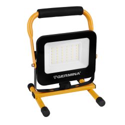 Reflektor radni LED 30W 6400K 3000lm IP65 crni nisko postolje Hera DPM GW-0164