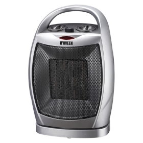 Keramička ventilatorska grijalica 750W/1500W srebrna Noveen DPM PTC09