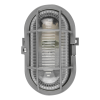 Zidna svjetiljka E27 40W 180x110x125mm IP44 brodska siva, staklo sa plastičnom mrežom DPM OPR055G Zidna svjetiljka E27 40W 180x110x125mm IP44 brodska siva, staklo sa plastičnom mrežom DPM OPR055G