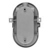 Zidna svjetiljka E27 40W 180x110x125mm IP44 brodska siva, staklo sa plastičnom mrežom DPM OPR055G Zidna svjetiljka E27 40W 180x110x125mm IP44 brodska siva, staklo sa plastičnom mrežom DPM OPR055G