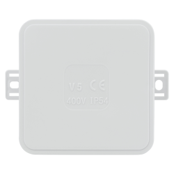 Kutija razvodna nadžbukna 75x75x41mm 12 uvoda IP54 bijela DPM PE07541W
