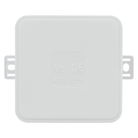 Kutija razvodna nadžbukna 75x75x41mm 12 uvoda IP54 bijela DPM PE07541W
