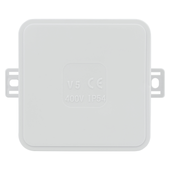 Kutija razvodna nadžbukna 75x75x41mm 12 uvoda IP54 bijela DPM PE07541W