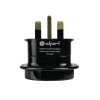 Adapter putni UK 110-250V 10A crni DPM PF01GB-B