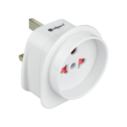 Adapter putni UK 110-250V 10A bijeli DPM PF01GB-W