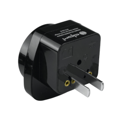 Adapter putni USA 110-250V 10A crni DPM  PF01US-B