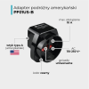 Adapter putni USA 110-250V 10A crni DPM PF01US-B Adapter putni USA 110-250V 10A crni DPM PF01US-B