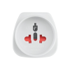Adapter putni USA 110-250V 10A bijeli DPM PF01US-W Adapter putni USA 110-250V 10A bijeli DPM PF01US-W