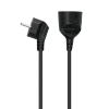 Produžni kabel sa utikačem i natikačem, crni, 10 m DPM SPS06B