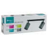 Stropna svjetiljka za 2xGU10 žarulju max 25W 260mm IP20 crna DPM SPT001-2 Stropna svjetiljka za 2xGU10 žarulju max 25W 260mm IP20 crna DPM SPT001-2