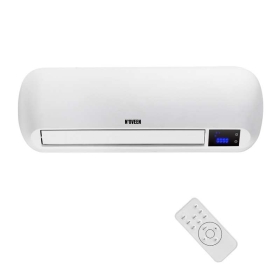 Zidna električna grijalica LED + PILOT 1000/2000W bijela Noveen DPM HC2100