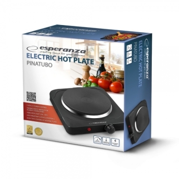 Električna ploča za kuhanje PINATUBO crna 1500w ESP EKH002K