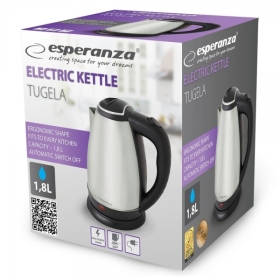 Električno kuhalo za vodu TUGELA 1,8L inox ESP EKK104X