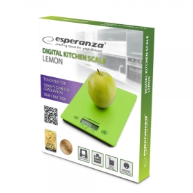 Digitalna kuhinjska vaga LEMON zelena ESP EKS002G