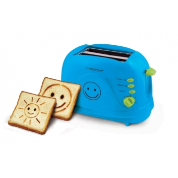 Toster SMILEY plavi ESP EKT003B