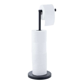 Stalak za WC papir crni Yoka GATLIN P. SP52-BLK