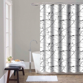 Zavjesa za tuš 180x180 PES DESIGN STONE GATLIN 20100244