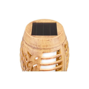 Solarna LED vrtna svjetiljka 0,72W 50cm, imitacija plamena, boja bambus 3658
