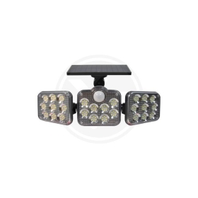 Reflektor solarni 10W 480lm sa PIR senzorom 6500K 4363