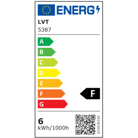 Panel LED 6W 4000K 480lm ugradbeni kvadratni bijeli 5387